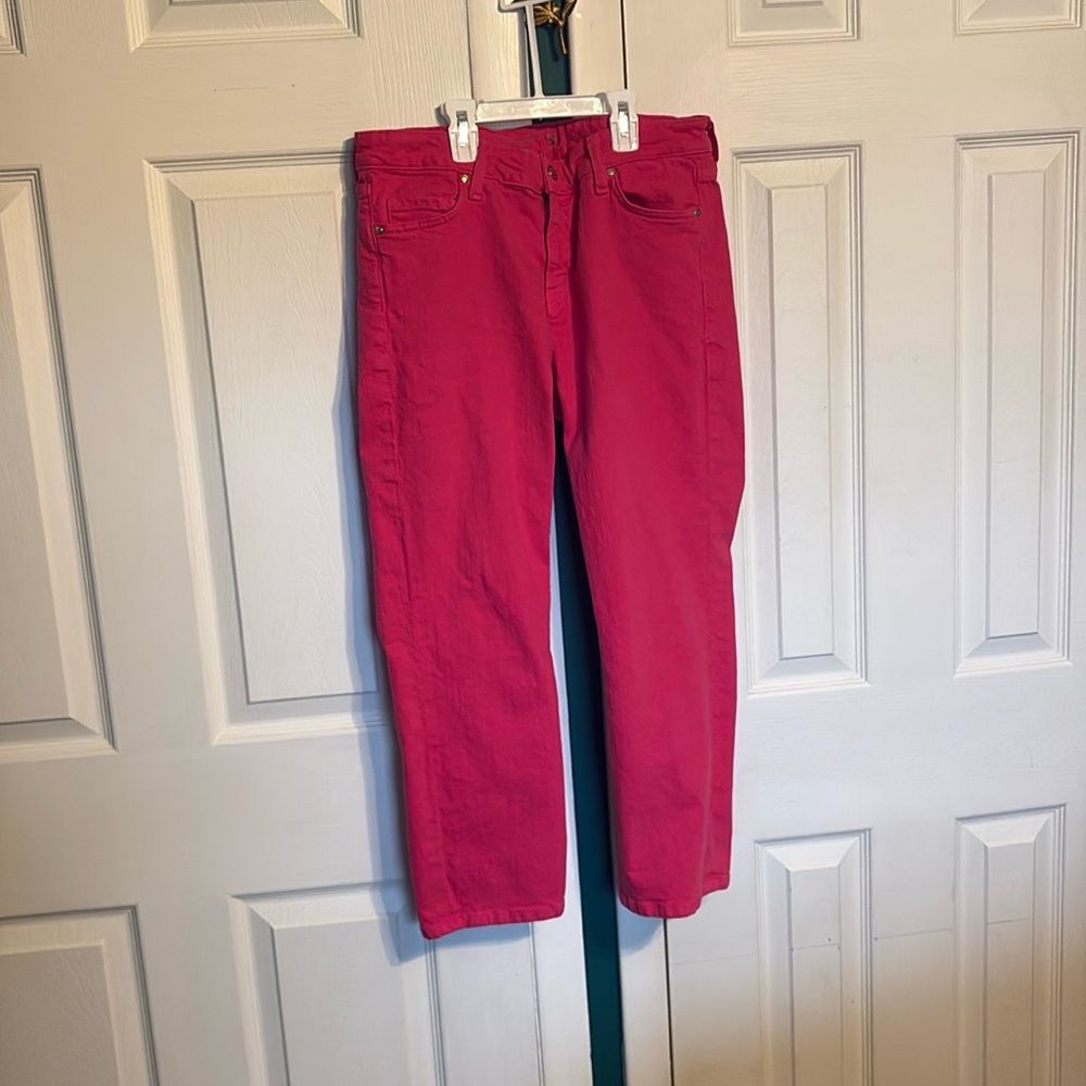 Pink straight leg, Kate Spade 31 play hooky